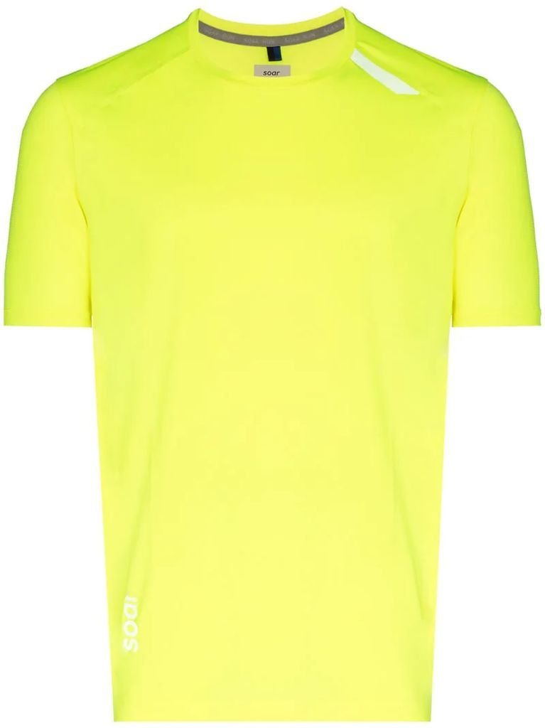 yellow Tech-T 2.5 running T-shirt