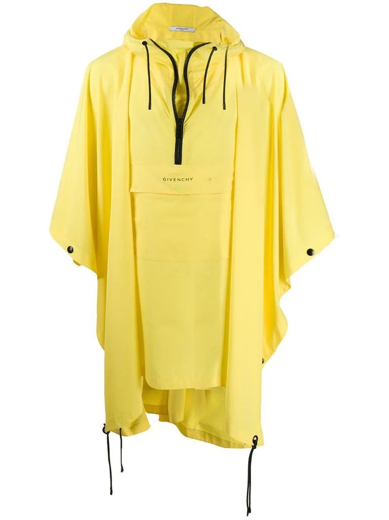 poncho rain coat