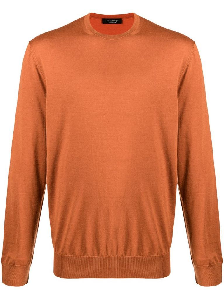 silk-cashmere blend sweatshirt