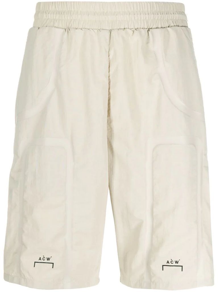 elasticated bermuda shorts