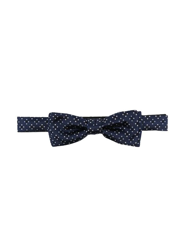 jacquard silk bow tie