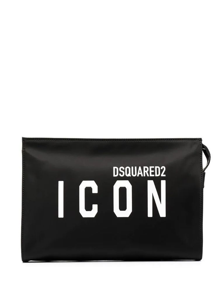 Icon printed pouch