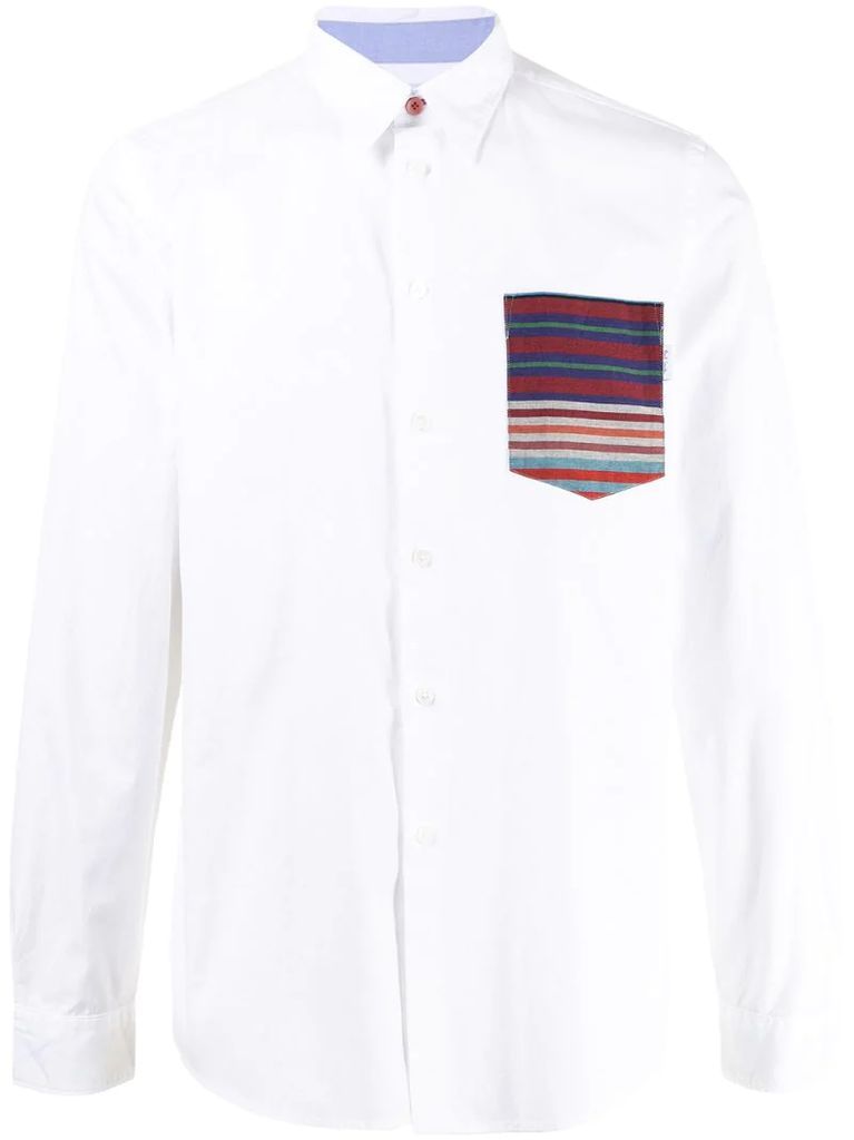 long-sleeved organic cotton shirt