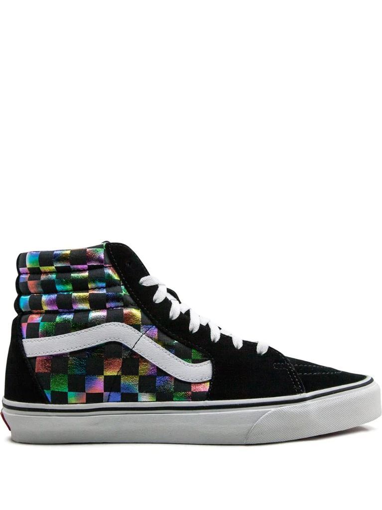 Sk8-HI iridescent checkerboard sneakers