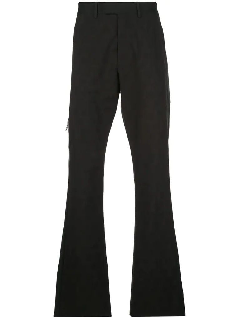 logo tailored trousers