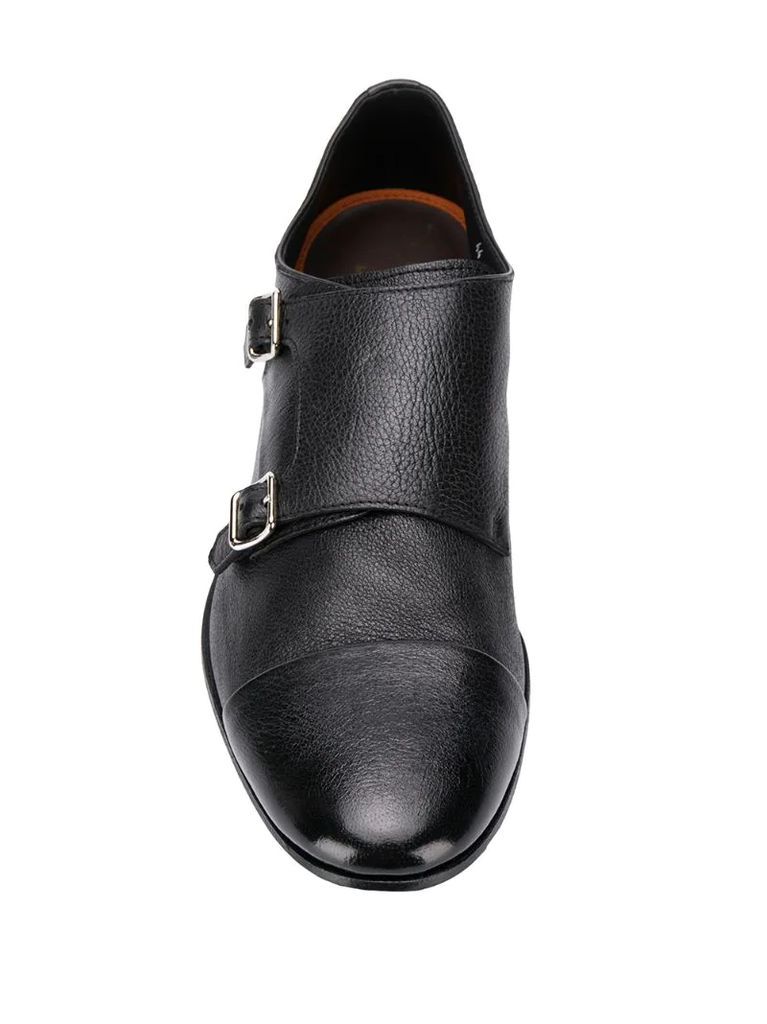 double-buckle loafers