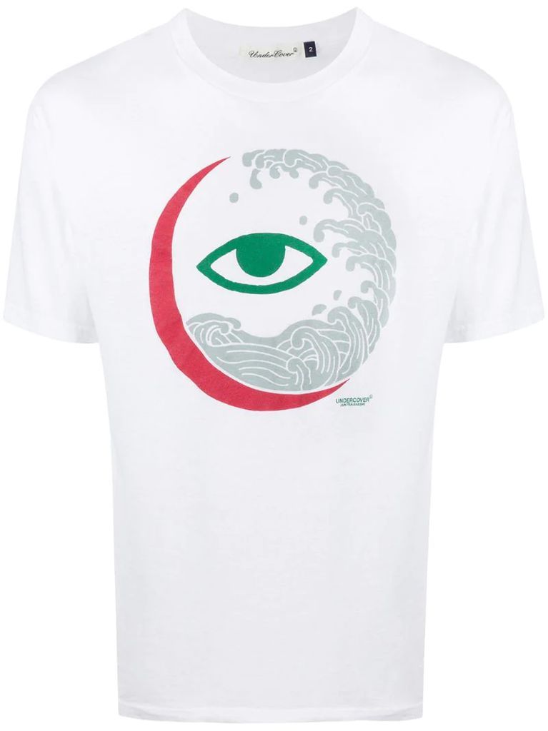 Jun Takahashi eye-print T-shirt