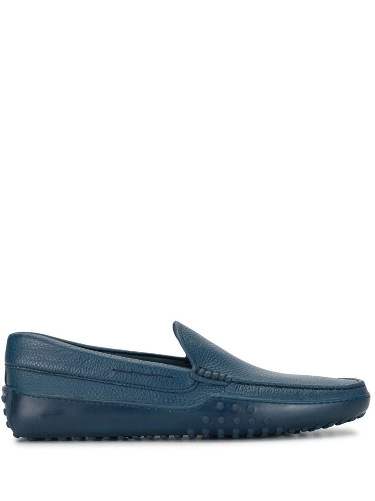 leather loafers