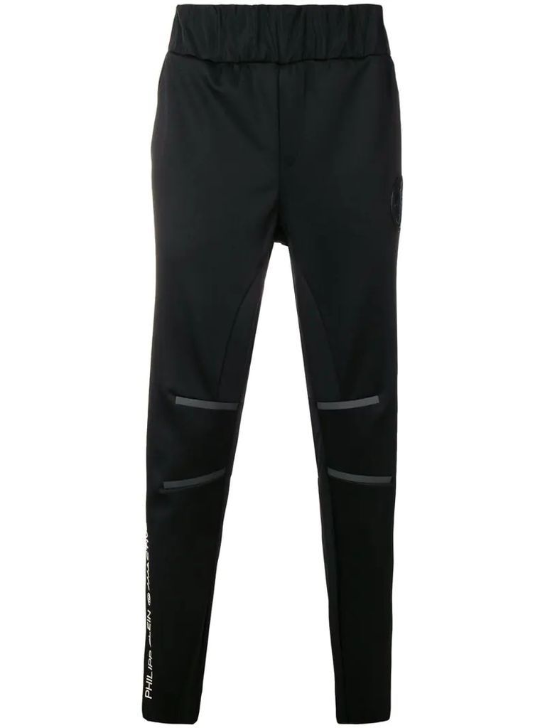slim fit track trousers