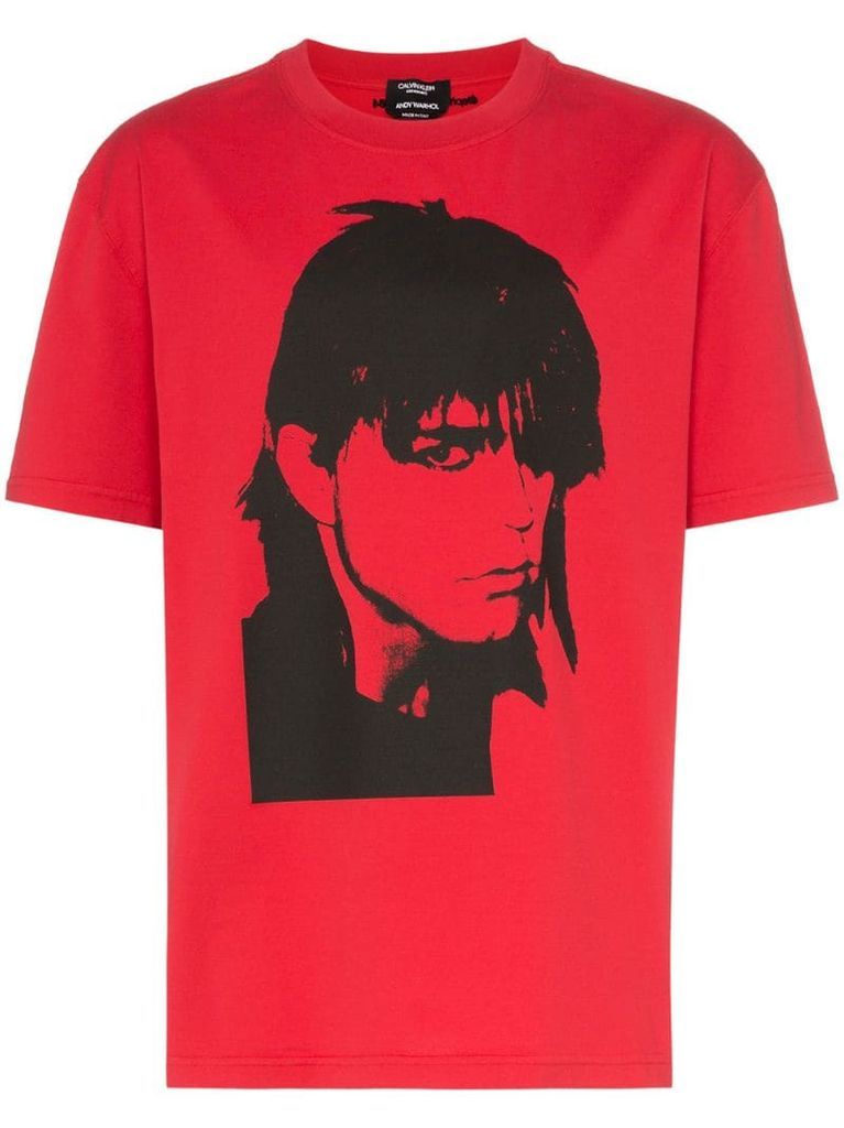x Andy Warhol Face print T-shirt