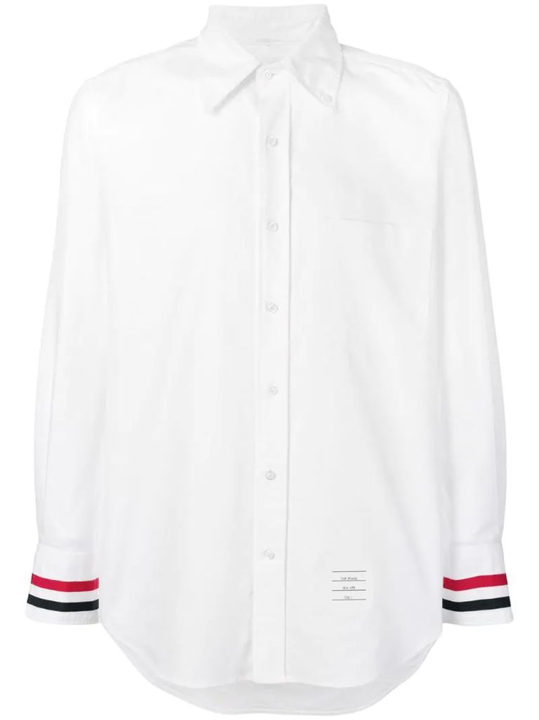 Grosgrain Cuff Oxford Shirt