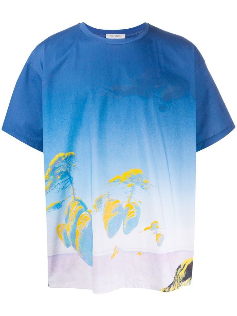 Floating Island short-sleeved T-shirt