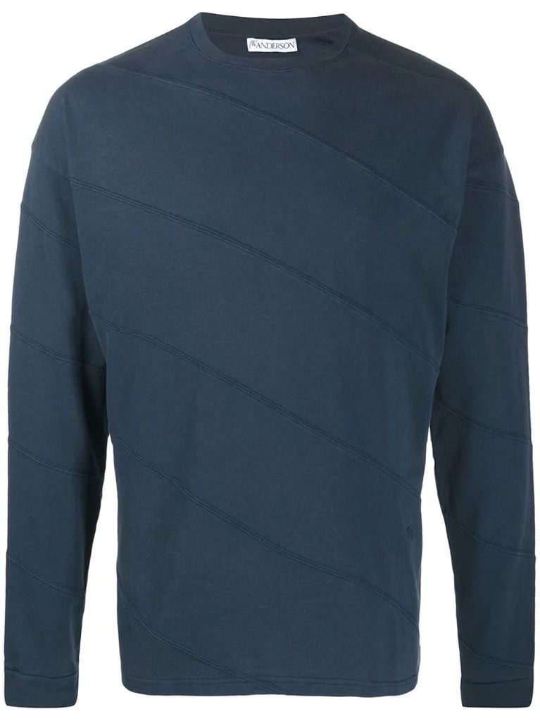 asymmetric seam sweatshirt