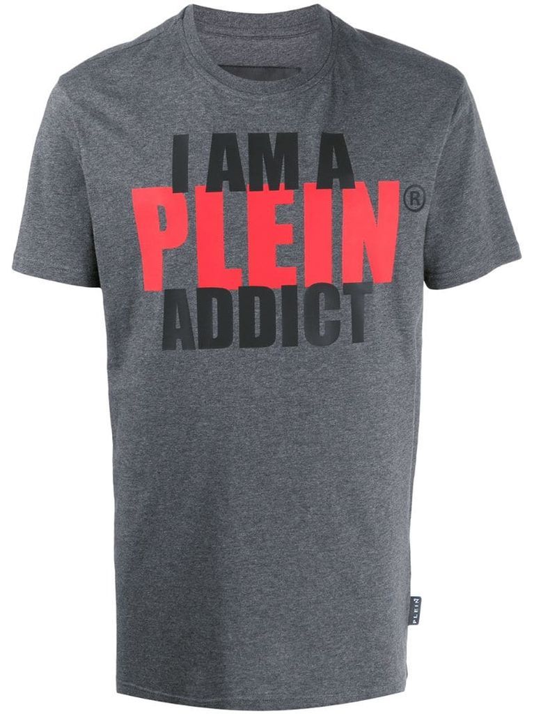 SS Plein Addict graphic-print T-shirt