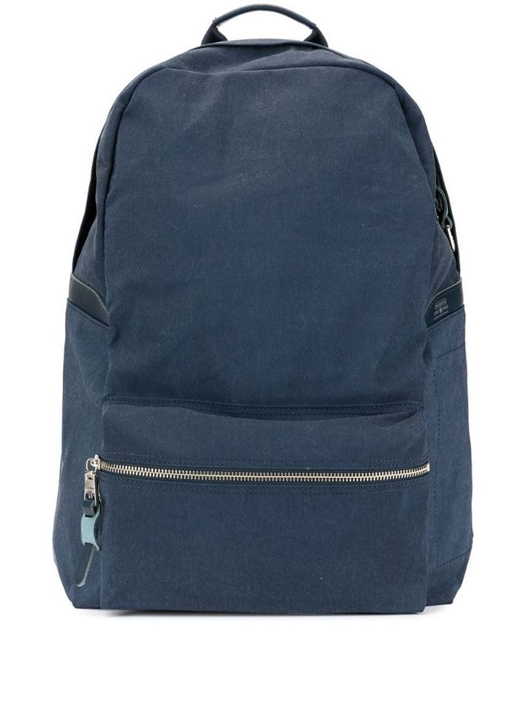 front zip backpack