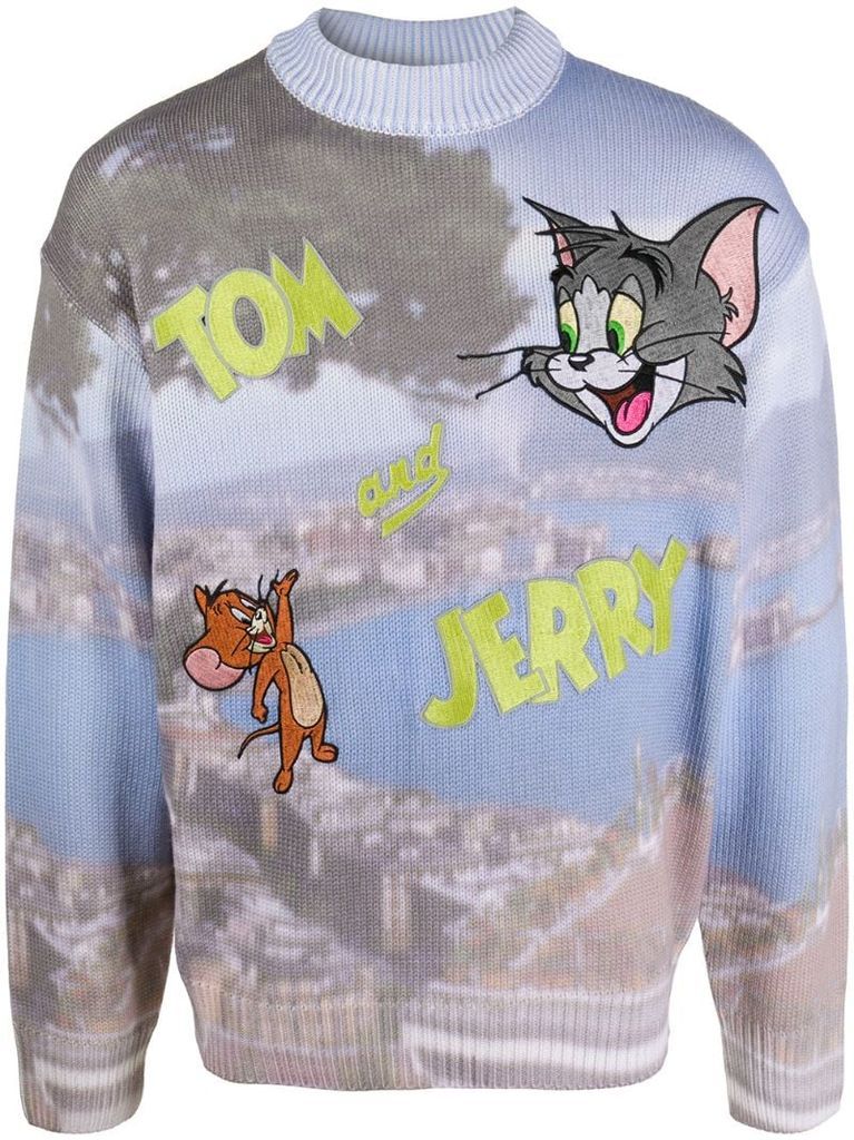 Tom and Jerry print jumper