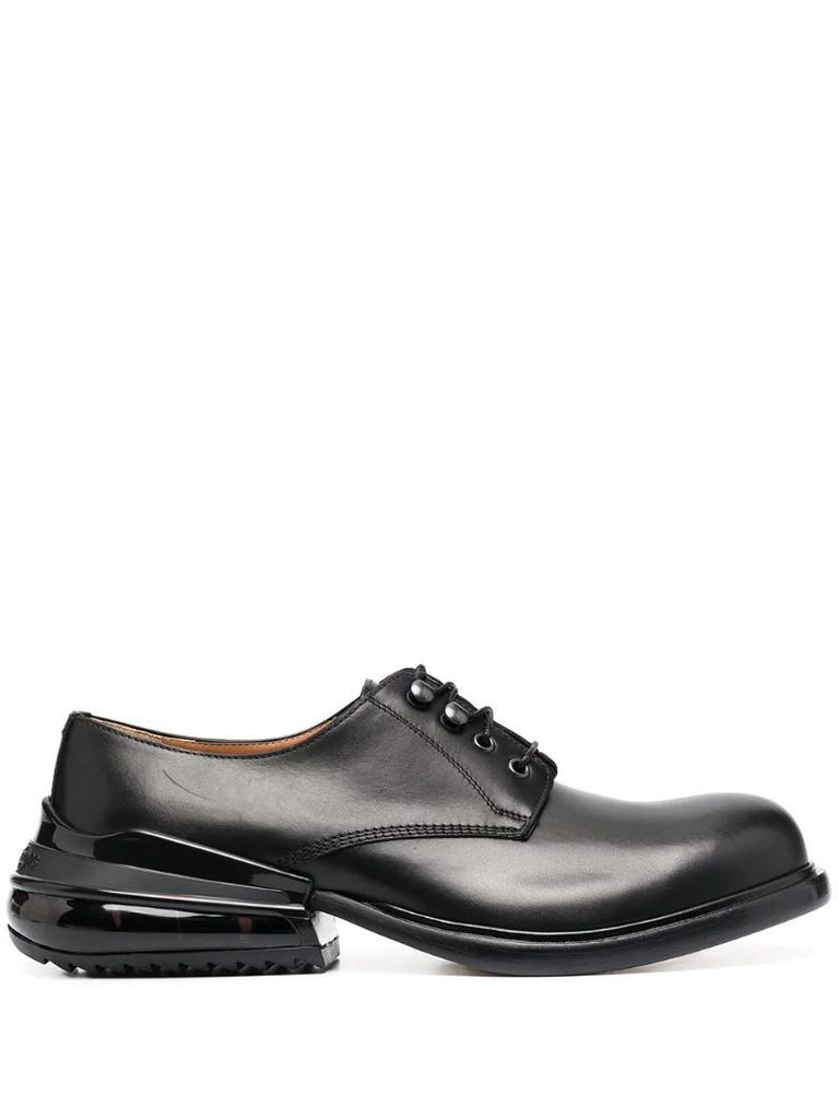 chunky-heel derby shoes
