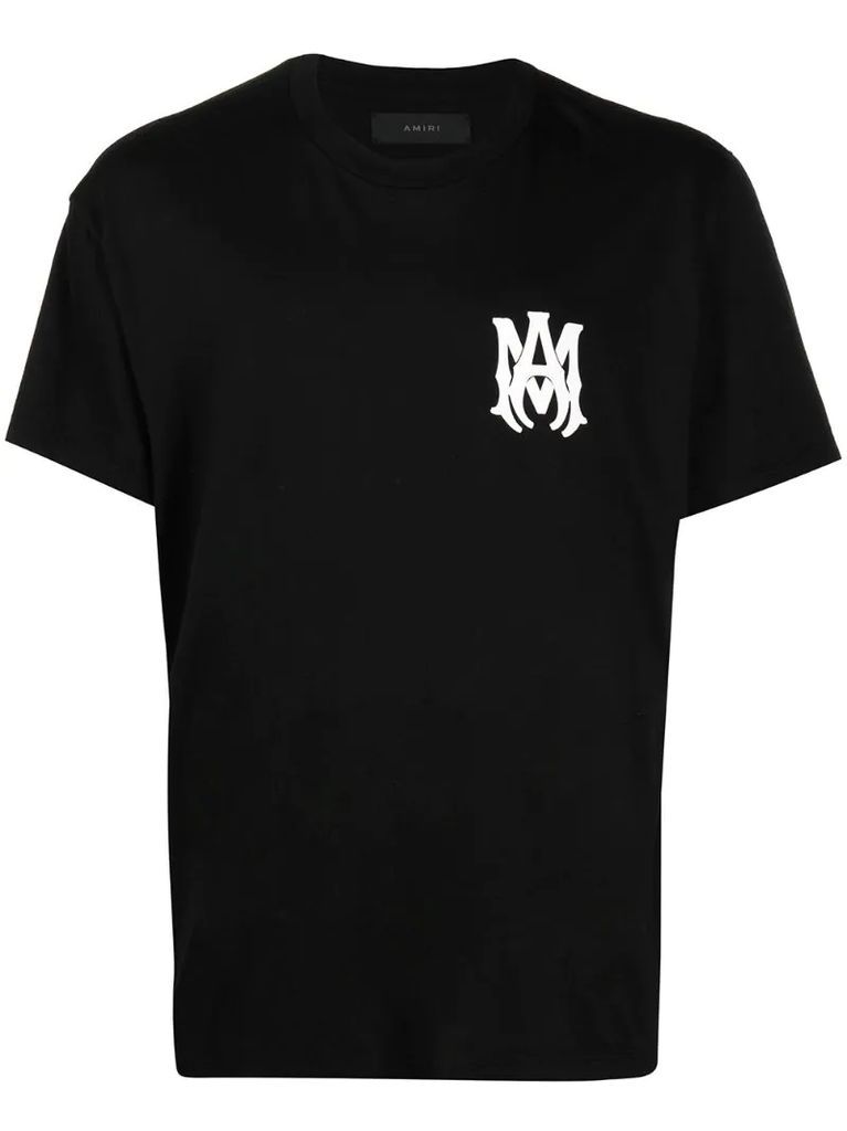 monogram-print short-sleeve T-shirt
