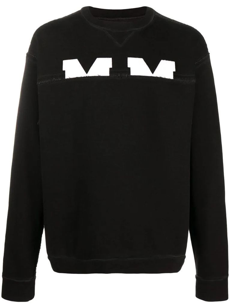 M-logo cotton jumper