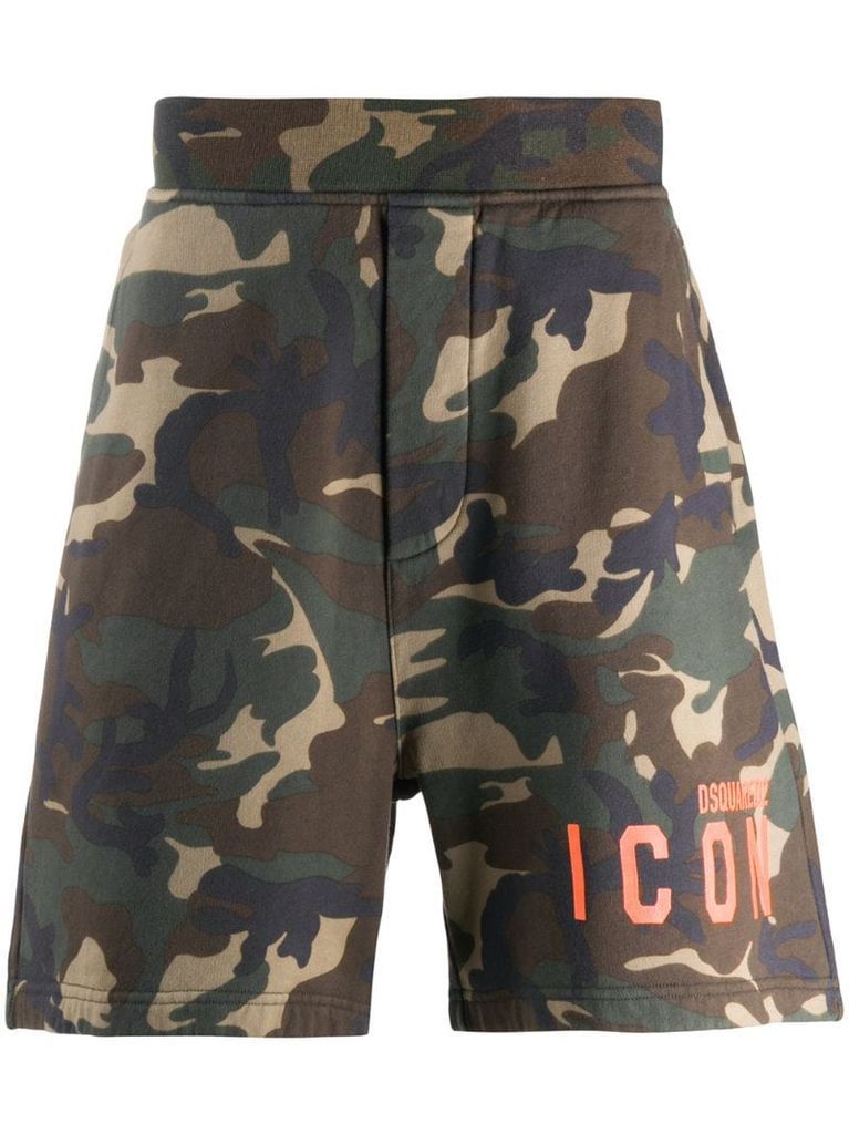 camouflage print ICON shorts