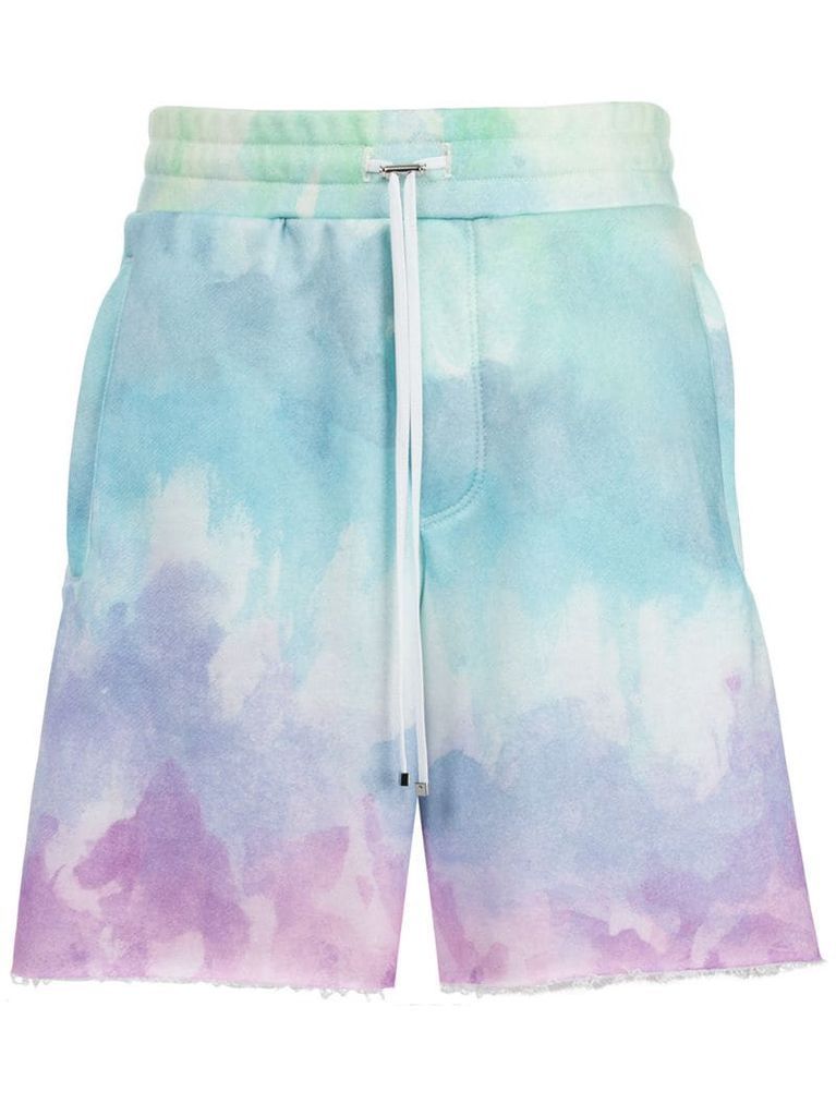watercolour track shorts