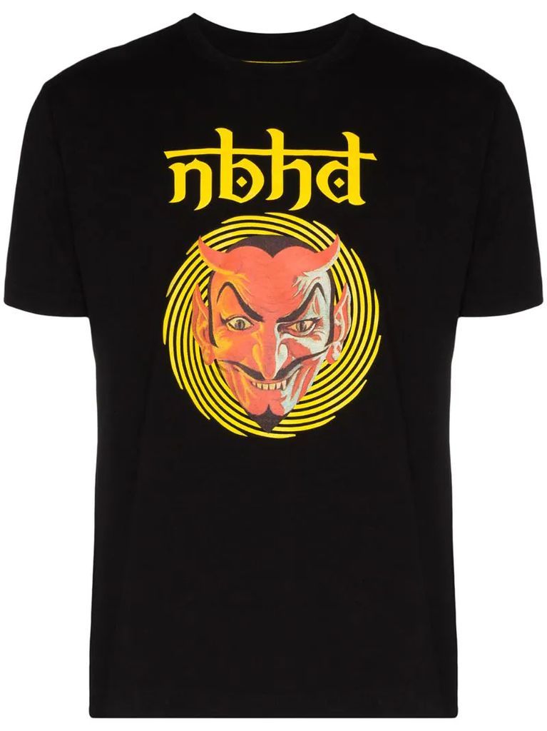 Vertigo print T-shirt