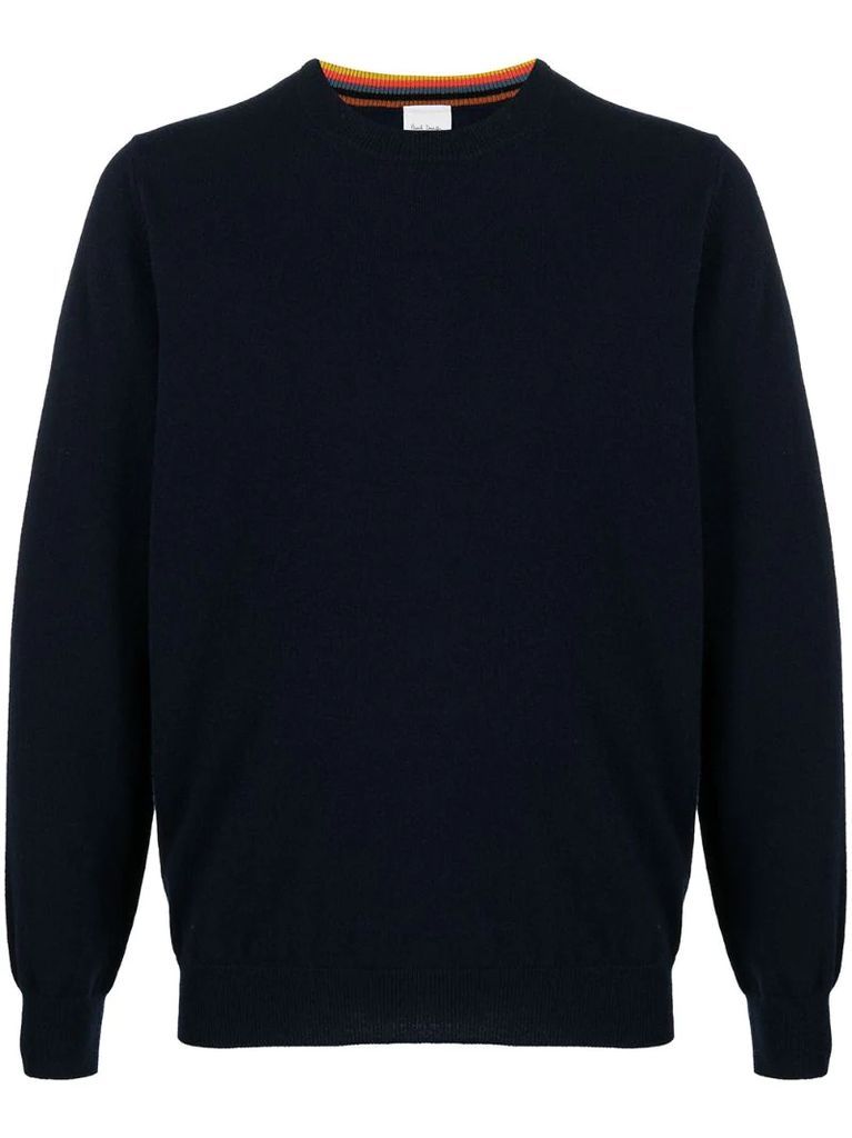 fine knit cashmere jumper