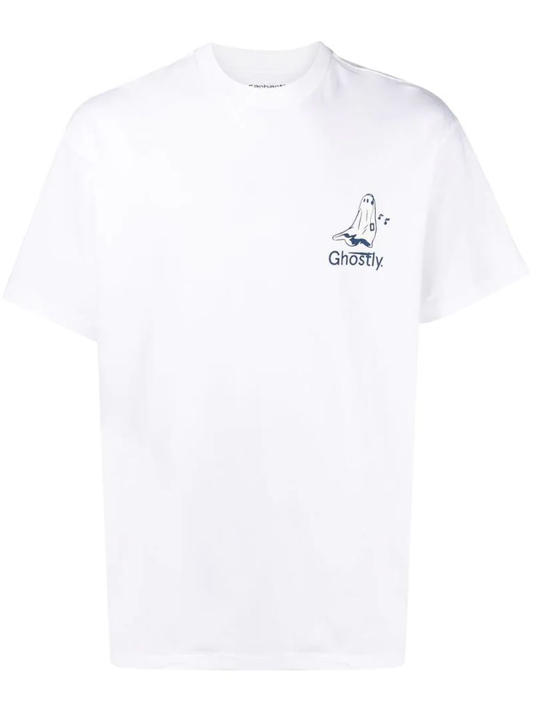 x Relevant Parties logo-print T-shirt