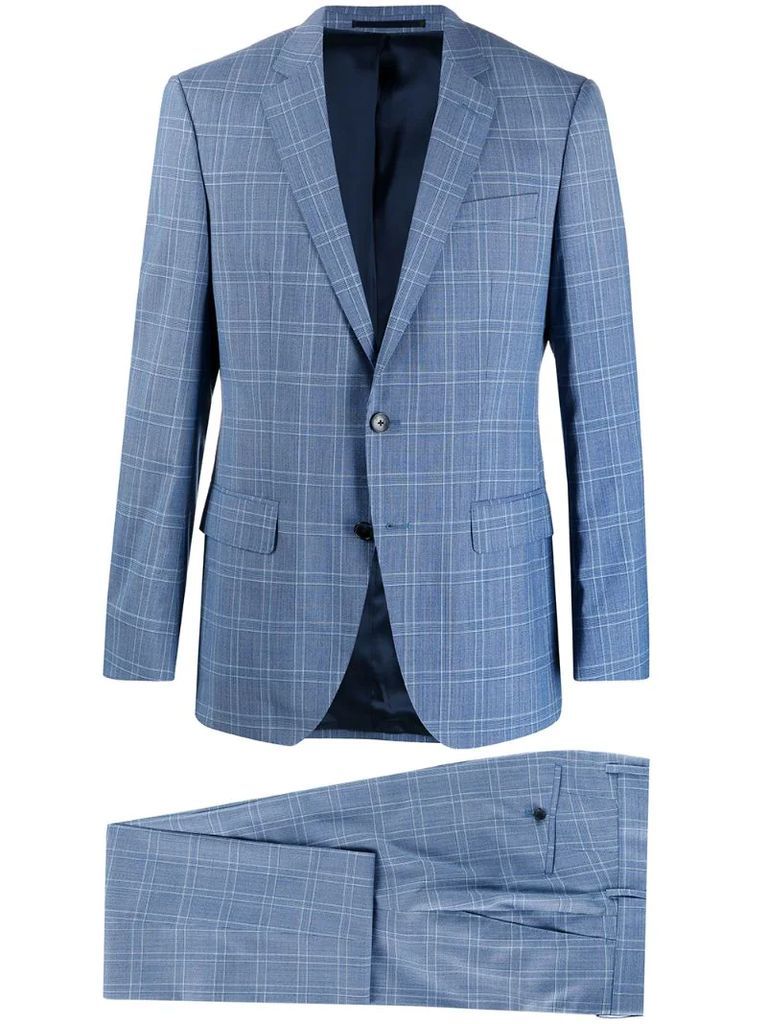 check two-piece dinner suit
