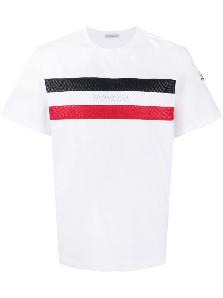 stripe-detail T-shirt