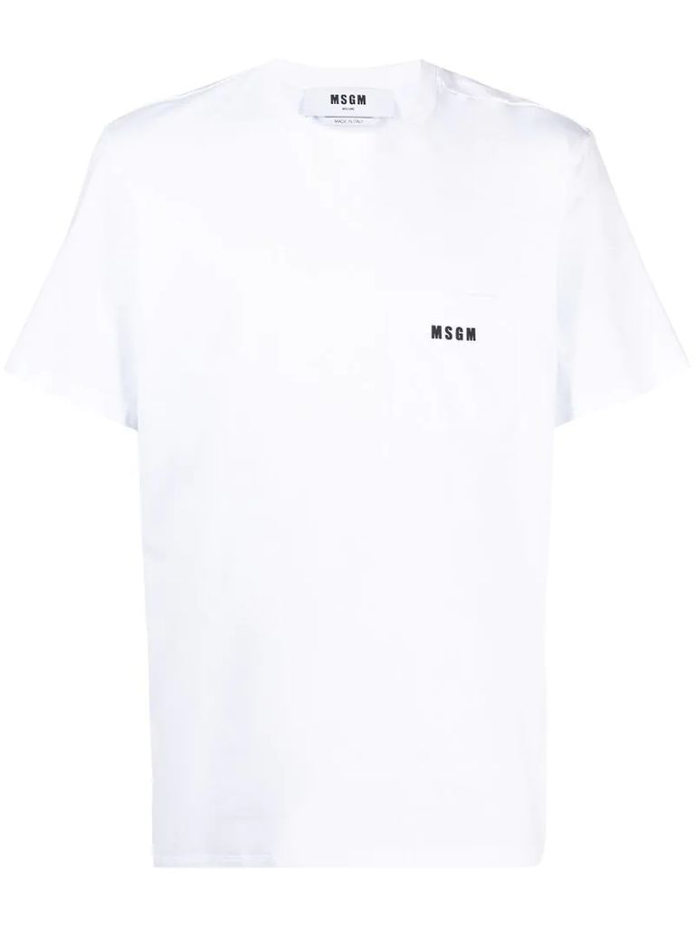 micro-logo cotton T-shirt