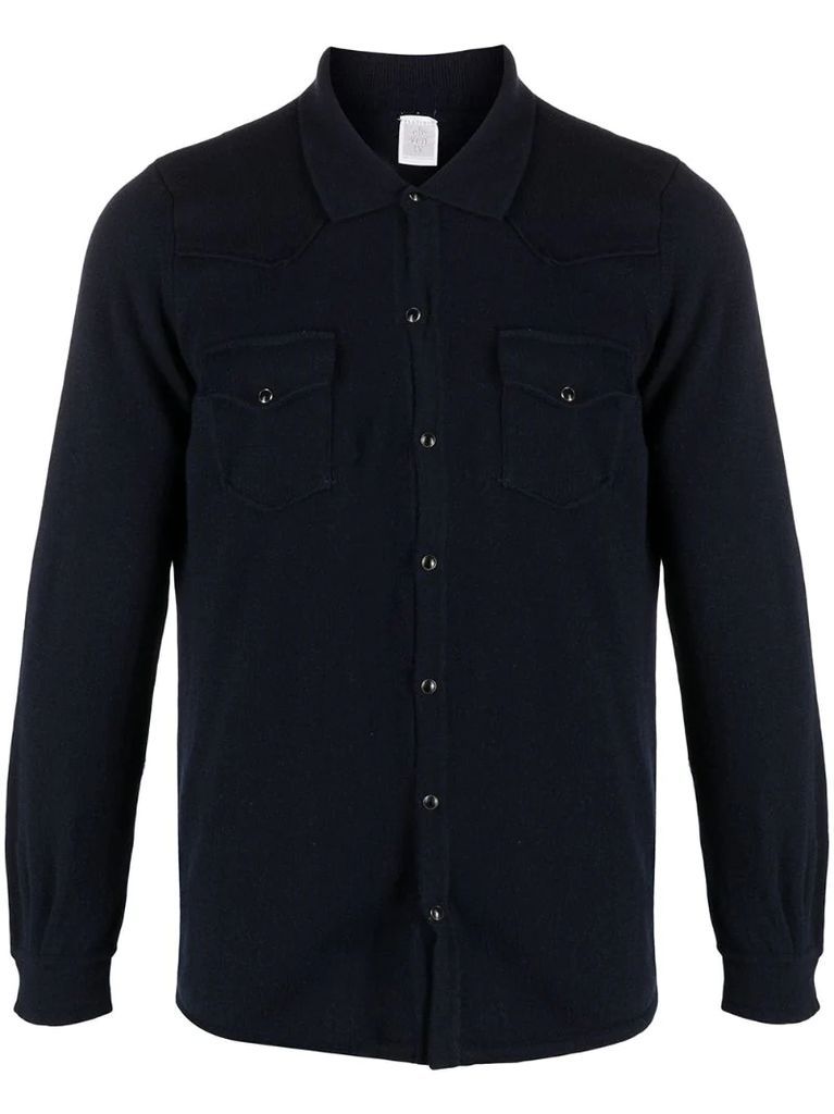 cashmere fitted shirt