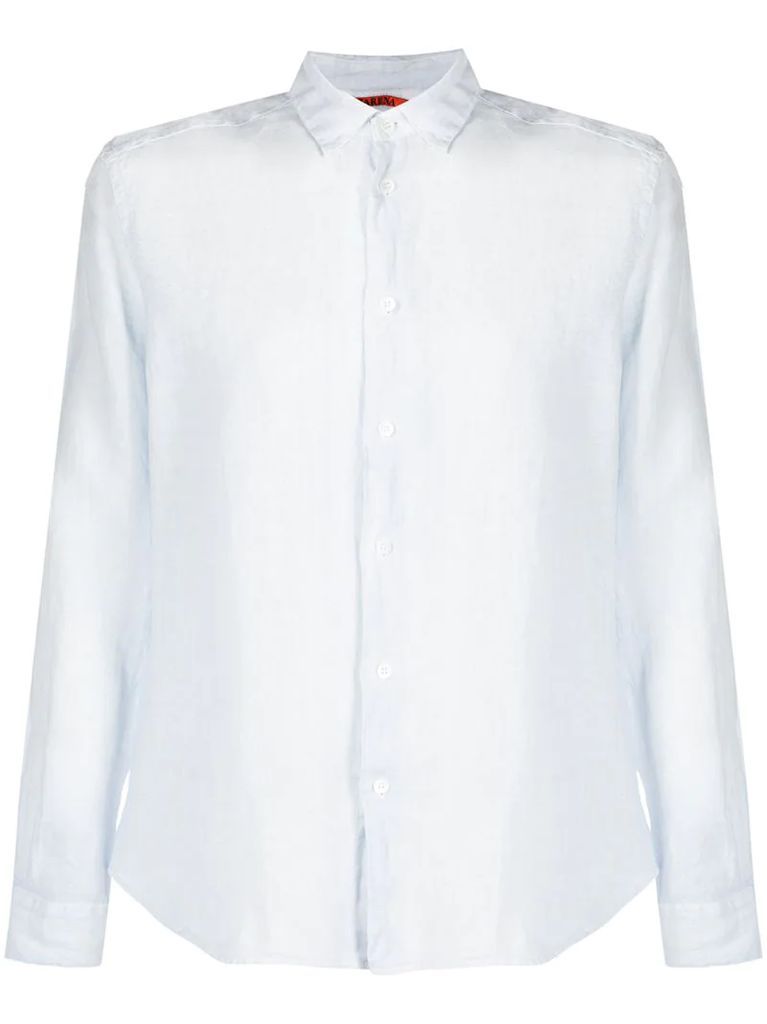 linen long-sleeve shirt