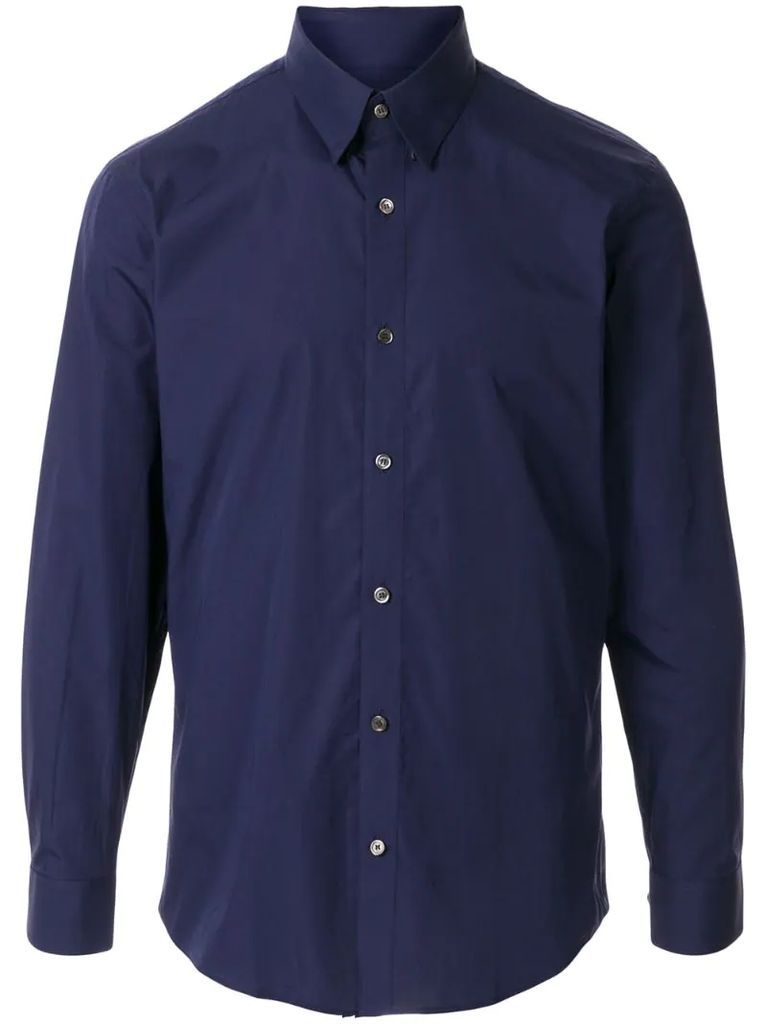 fitted long sleeve shirt