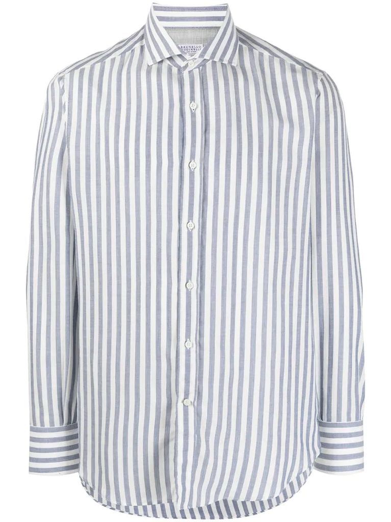 striped cotton shirt