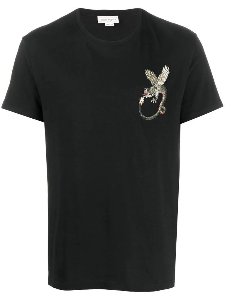 dragon patch T-shirt