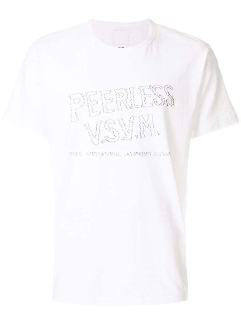 'peerless' crew-neck T-shirt