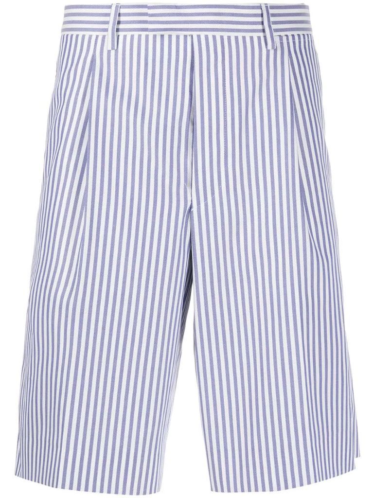 striped chino shorts