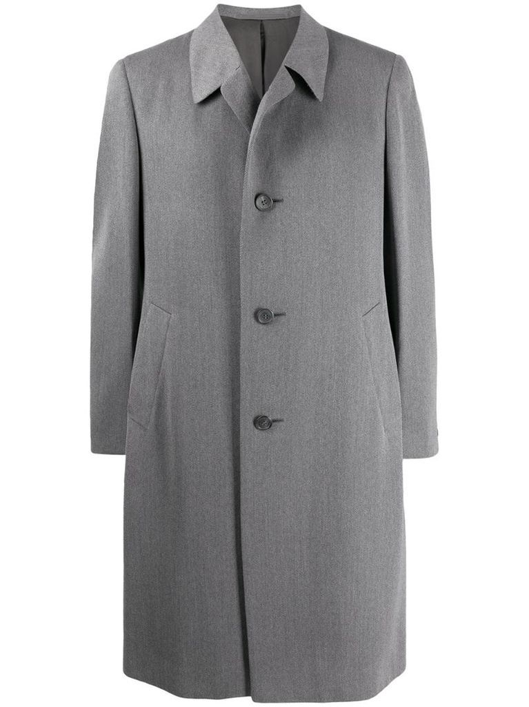 1970s Simon Ackerman's slim-fit knee-length coat