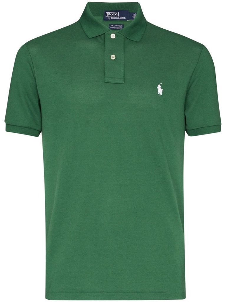 Earth recycled polo shirt