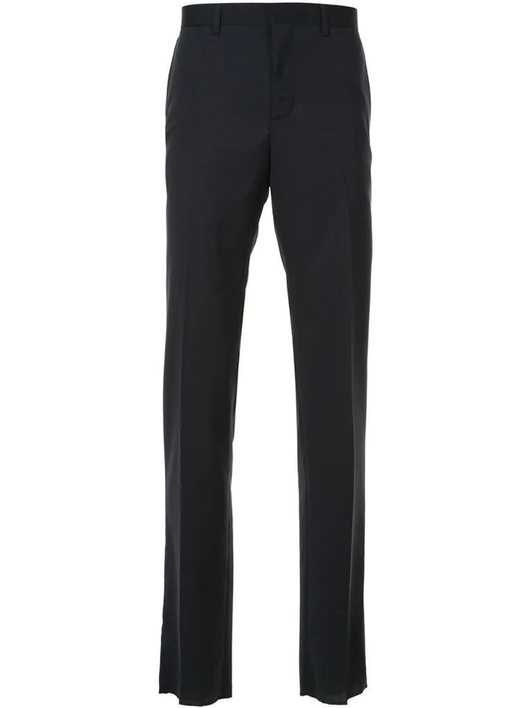 jacquard tailored trousers