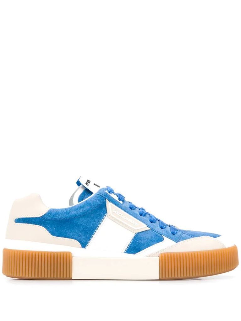 Miami panelled low-top sneakers