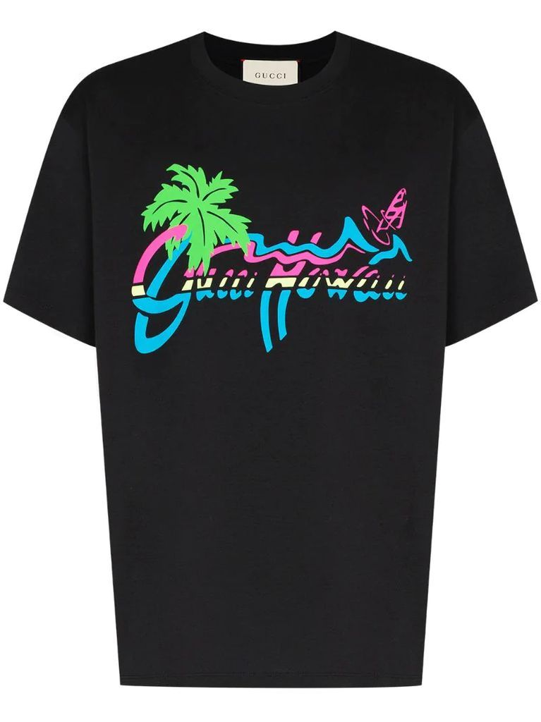 Hawaii logo-print T-shirt
