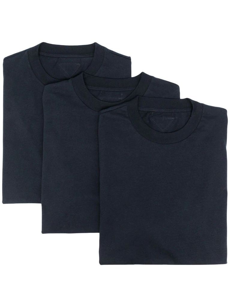 three-pack crew-neck T-shirts