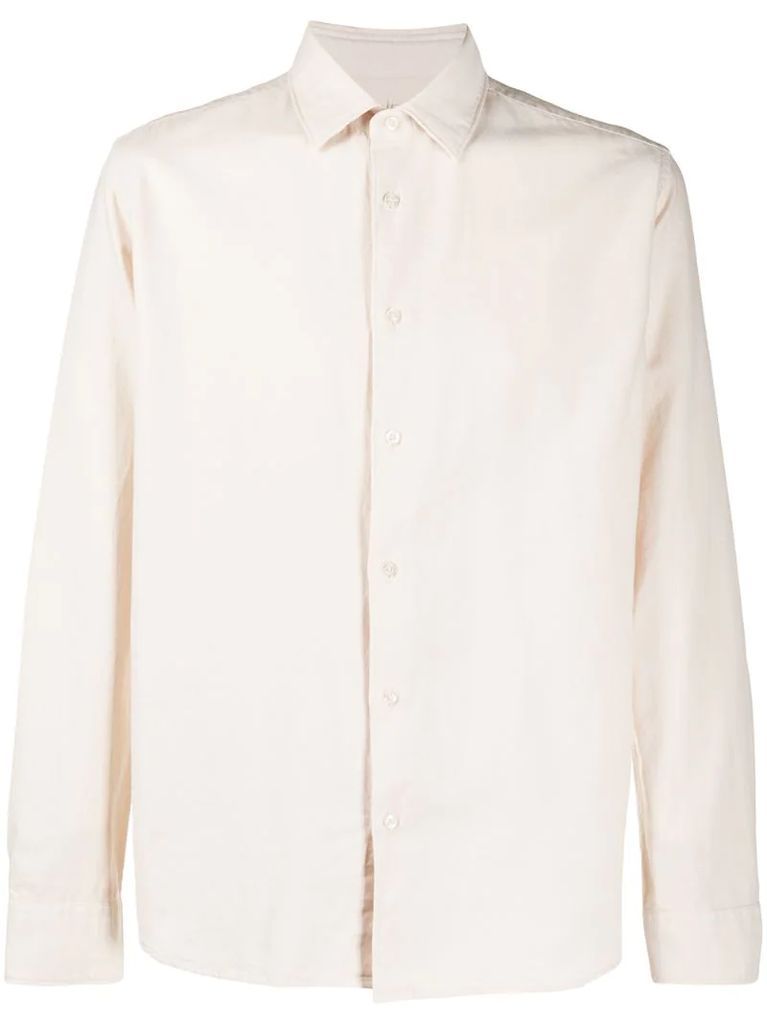 long sleeve buttoned shirt