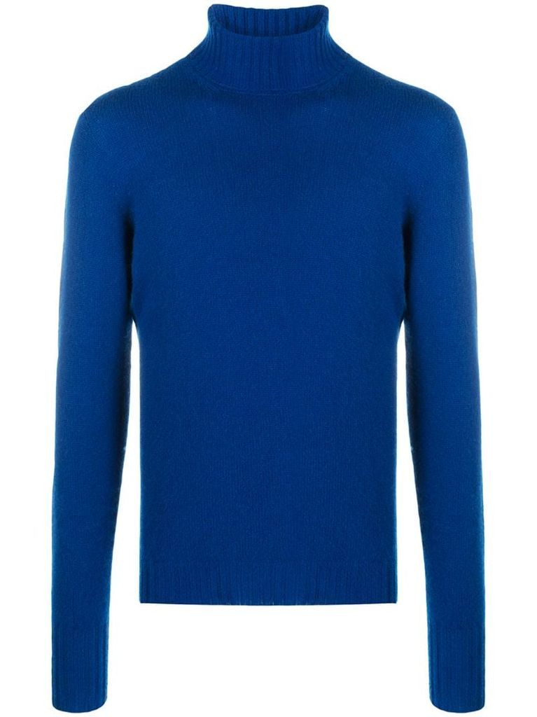 blue cashmere jumper