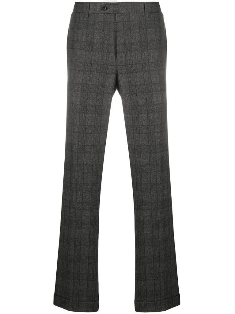 Kei flannel suit trousers