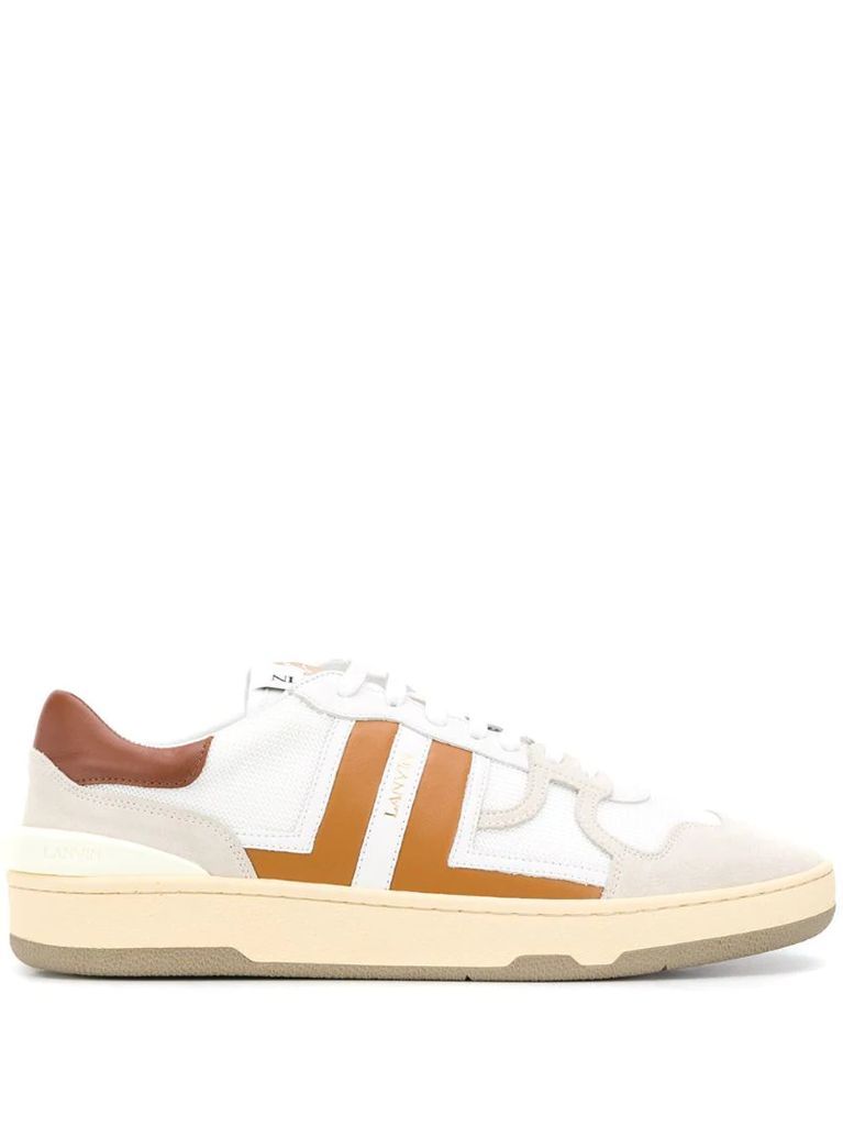 Clay low-top leather sneakers