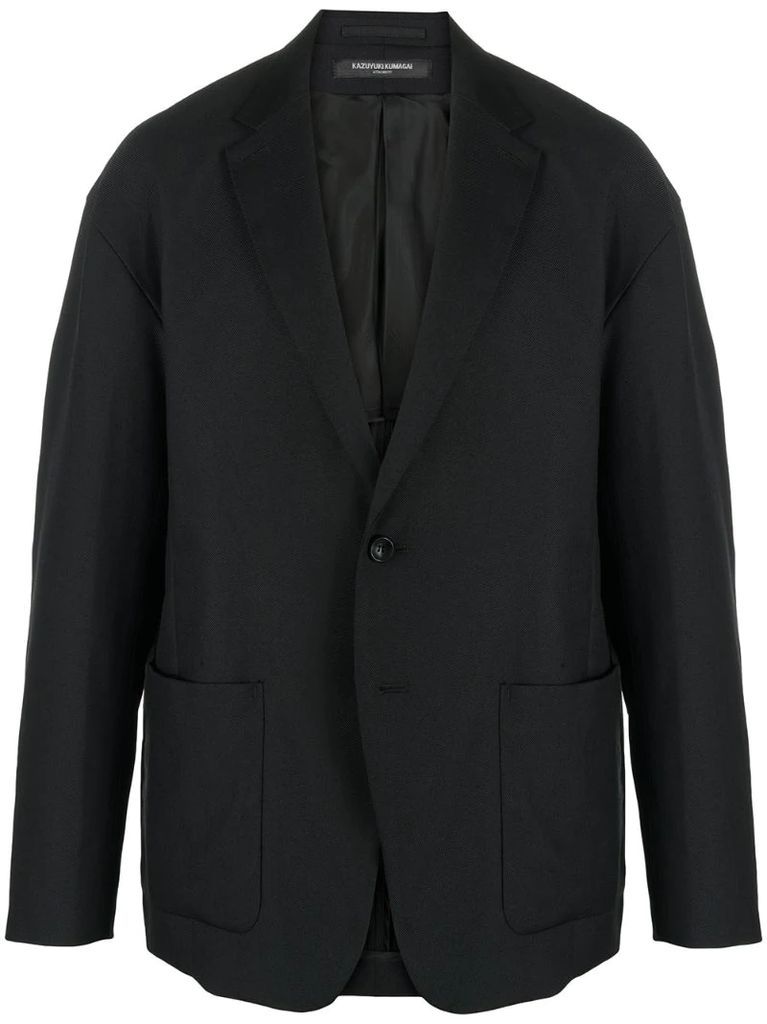 collared blazer jacket