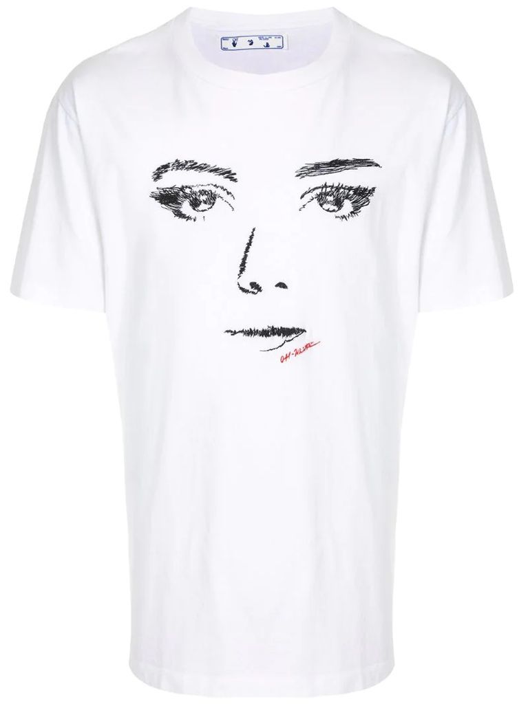 woman gaze T-shirt